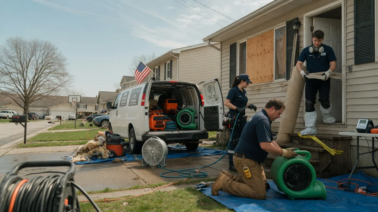 Water Damage Restoration in Junction, TX near me
